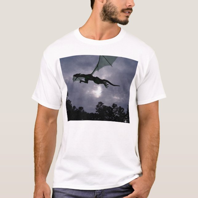 Drache-Flug T-Shirt (Vorderseite)