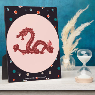 Drache Fotoplatte