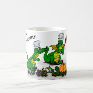 Drache - Frohes Halloween ! Heute werde ich kochen Verwandlungstasse