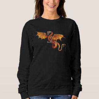 Drache für erwachsene Kinder und Senioren Sweatshirt
