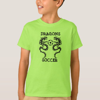 DRACHE-FUSSBALL-T - SHIRT