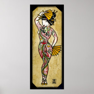 Drache-Geisha Poster