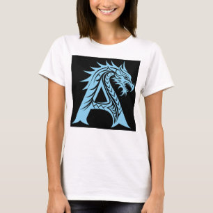 Drache gestalteter Buchstabe A, Drachenalphabet, M T-Shirt