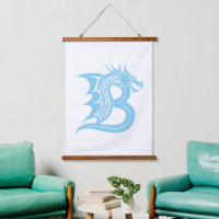 Drache gestalteter Buchstabe B, Drachenalphabet, M