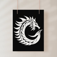 Drache gestalteter Buchstabe C, Drachenalphabet, M