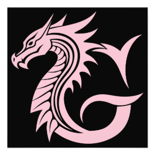 Drache gestalteter Buchstabe G, Drachenalphabet, M Fotodruck