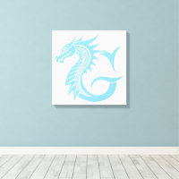 Drache gestalteter Buchstabe G, Drachenalphabet, M