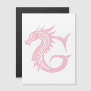 Drache gestalteter Buchstabe G, Drachenalphabet, M Magneteinladung