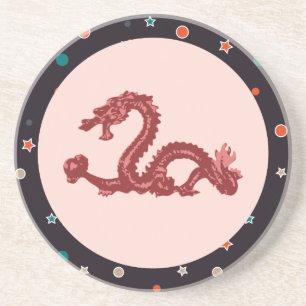 Drache Getränkeuntersetzer