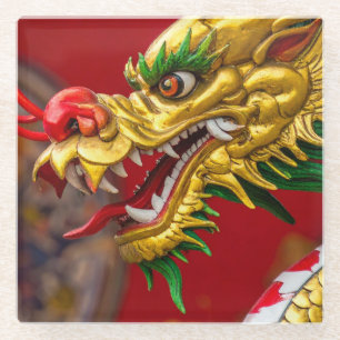 Drache  glasuntersetzer
