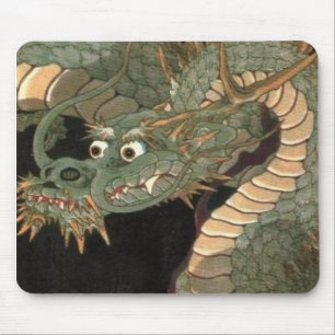 Drache-Glück-Mall Mousepad