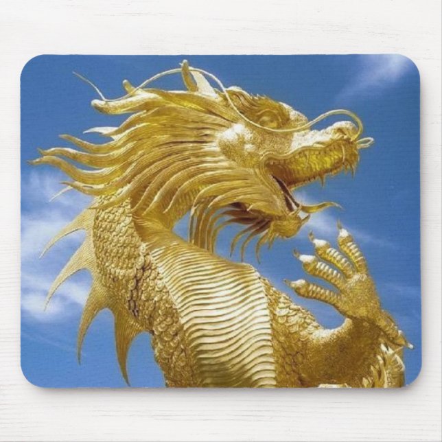 Drache-Glück-Mall Mousepad (Vorne)
