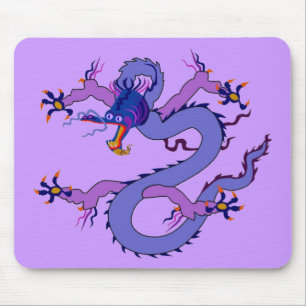 Drache-Glück-Mall Mousepad