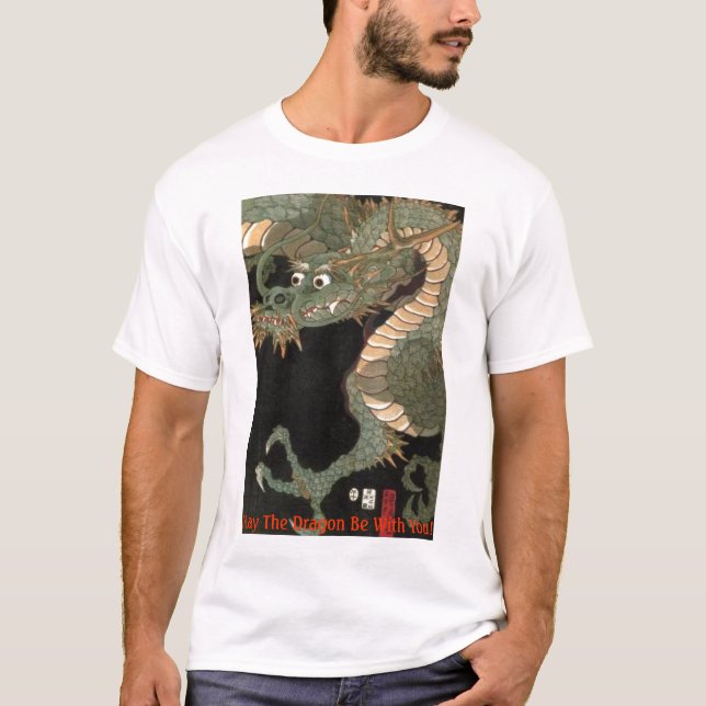 Drache-Glück-Mall T-Shirt (Vorderseite)