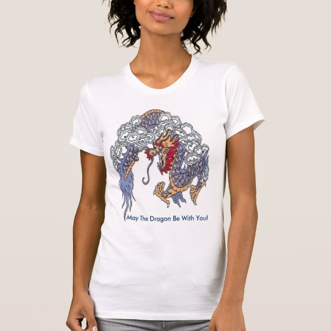 Drache-Glück-Mall T-Shirt (Vorderseite)