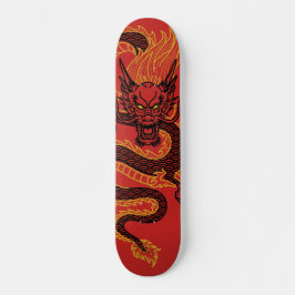 Drache: Golden Skateboard