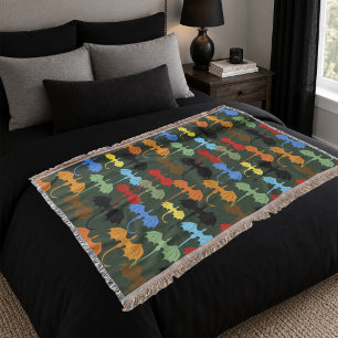 Drache Grün Flug Fantasy Decke