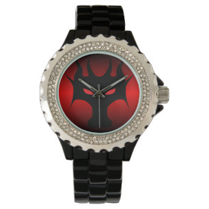Drache-HauptSilhouette Armbanduhr
