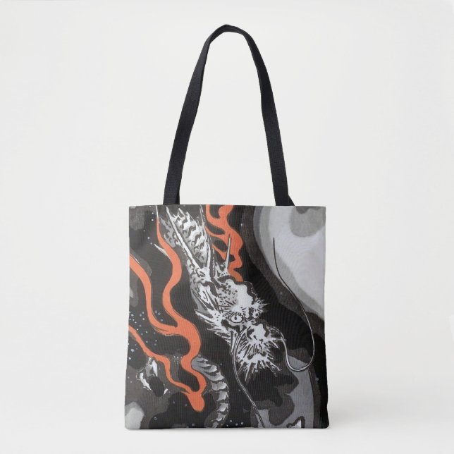 Drache, Hiroshige, Ukiyo-e (Vorderseite)