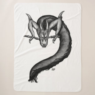 Drache im Tattoo-Stil Sherpadecke