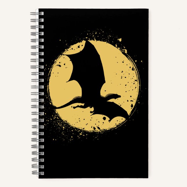 Drache in Flight Notizbuch (Vorderseite)