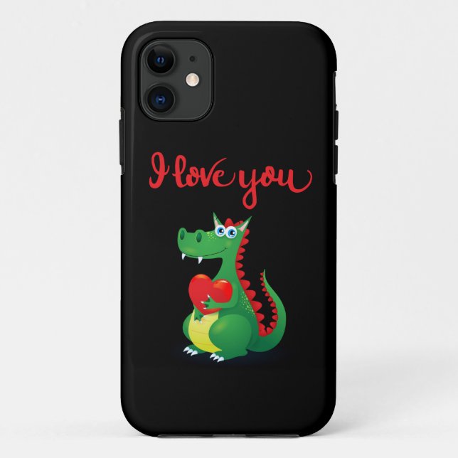 Drache in Liebe Case-Mate iPhone Hülle (Rückseite)