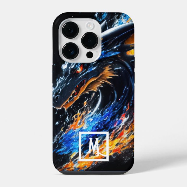Drache iPhone Hülle (Rückseite)