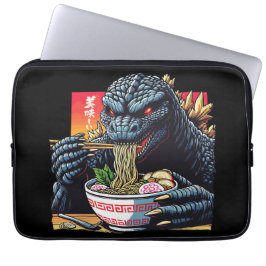 Drache isst Ramen  Laptopschutzhülle