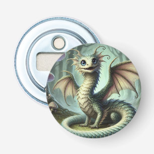Drache Jabberwocky Niedlich Fantasy Kreatur Kunst Flaschenöffner