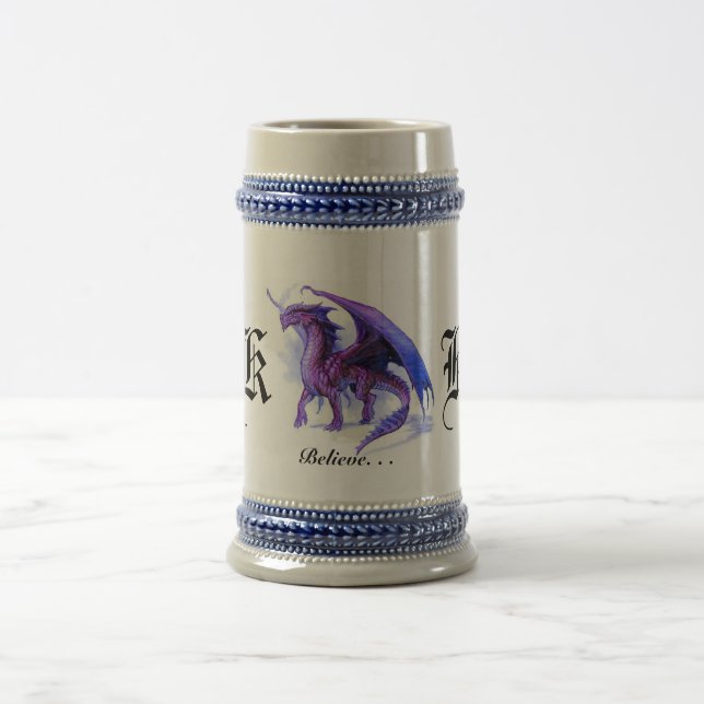 Drache K Stein Bierglas (Mittel)