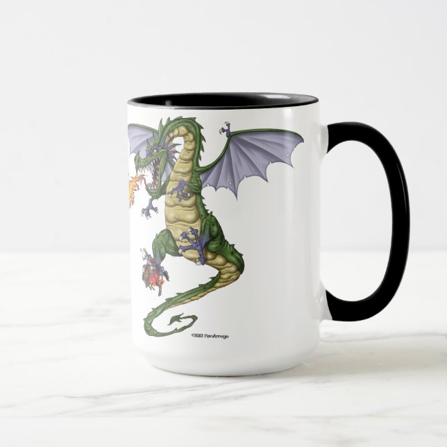 Drache-Kaffee-Tassen und BierSteins Tasse (Rechts)