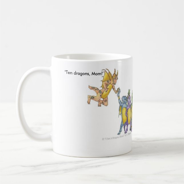 Drache-Kaffeetasse Kaffeetasse (Links)