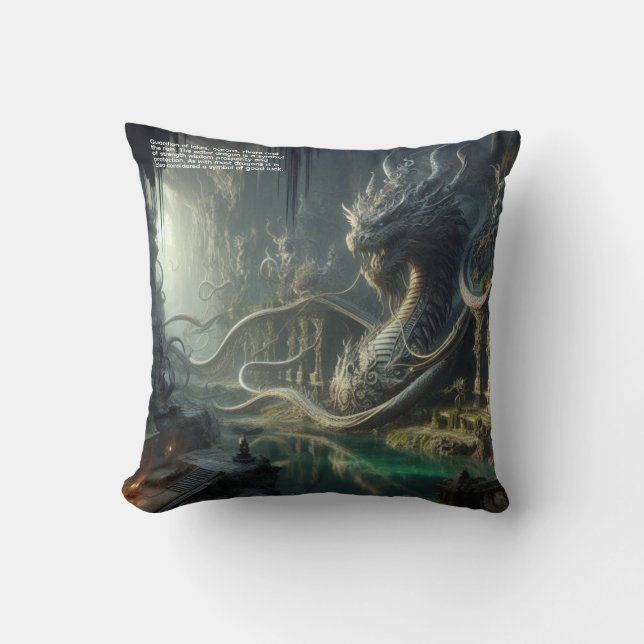 Drache Kissen (Vorderseite)