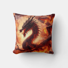 Drache Kissen