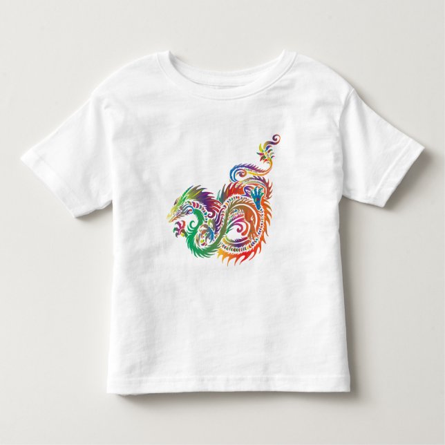 Drache Kleinkind T-shirt (Vorderseite)