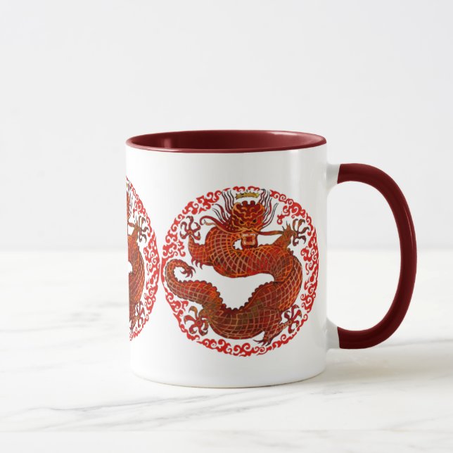 Drache-König Red Mug Tasse (Rechts)