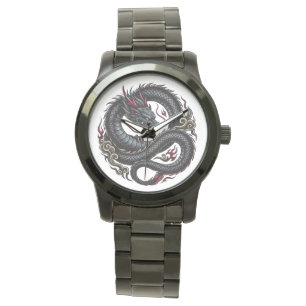Drache Kreis Uhr 🔥