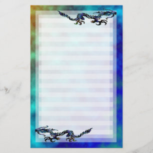Drache-Lauf Briefpapier