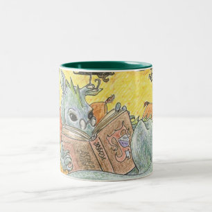 Drache-Leser Zwei-Ton Tasse