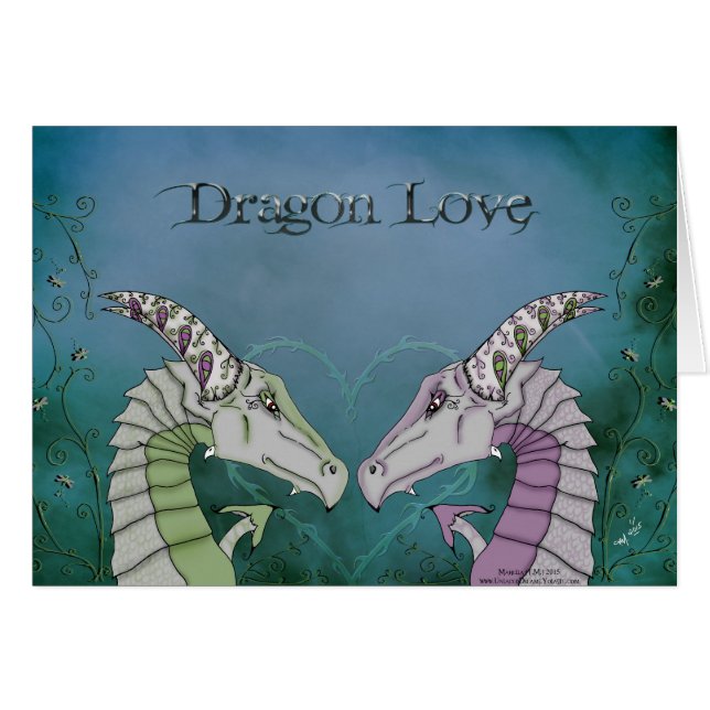 Drache-Liebe (Vorderseite (Horizontal))