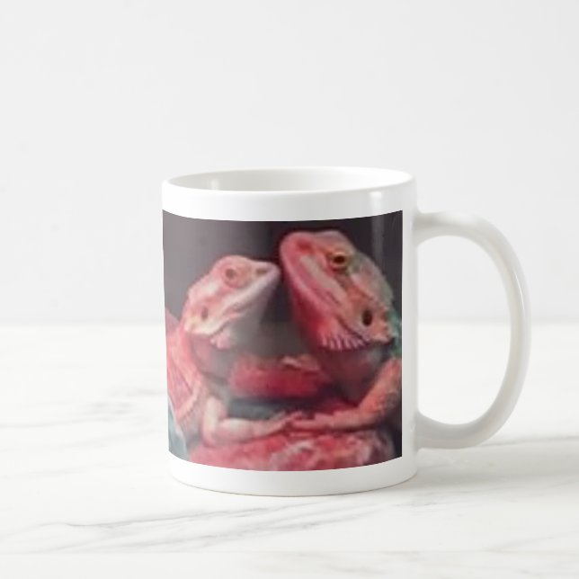 Drache-Liebe Kaffee-Tasse Tasse (Rechts)