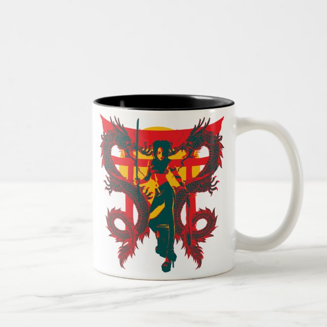 Drache Lilly Tasse (Rechts)
