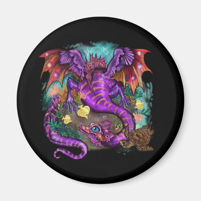Drache Magnet (Vorne)