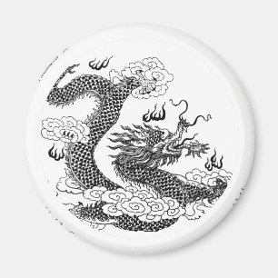 Drache Magnet