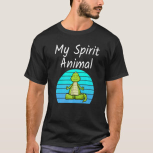 Drache Mein Seelentier Entspannende Meditation Yog T-Shirt