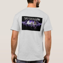 Drache mit Lichtsturm T-Shirt