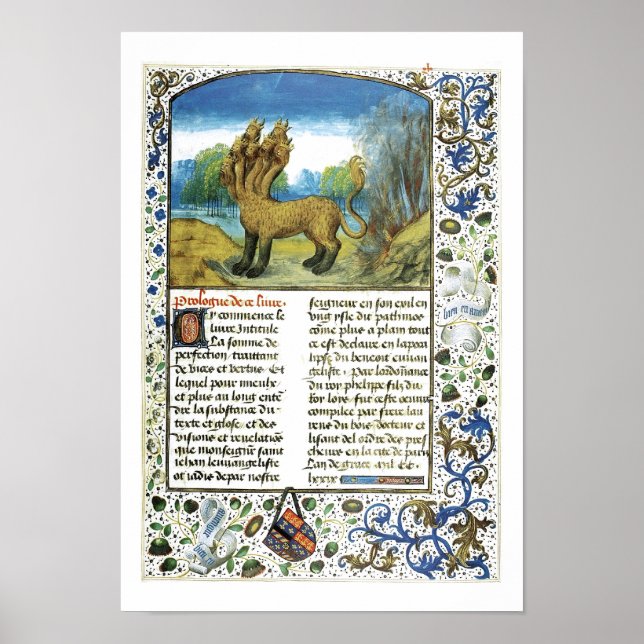 Drache mit sieben Köpfen, unbekannt Poster (Vorne)