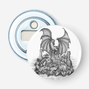 Drache mit Zombie Flaschenöffner