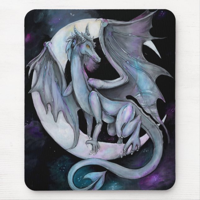 Drache-Nacht Mousepad (Vorne)