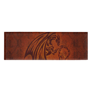 Drache-Namensschild Namenschild